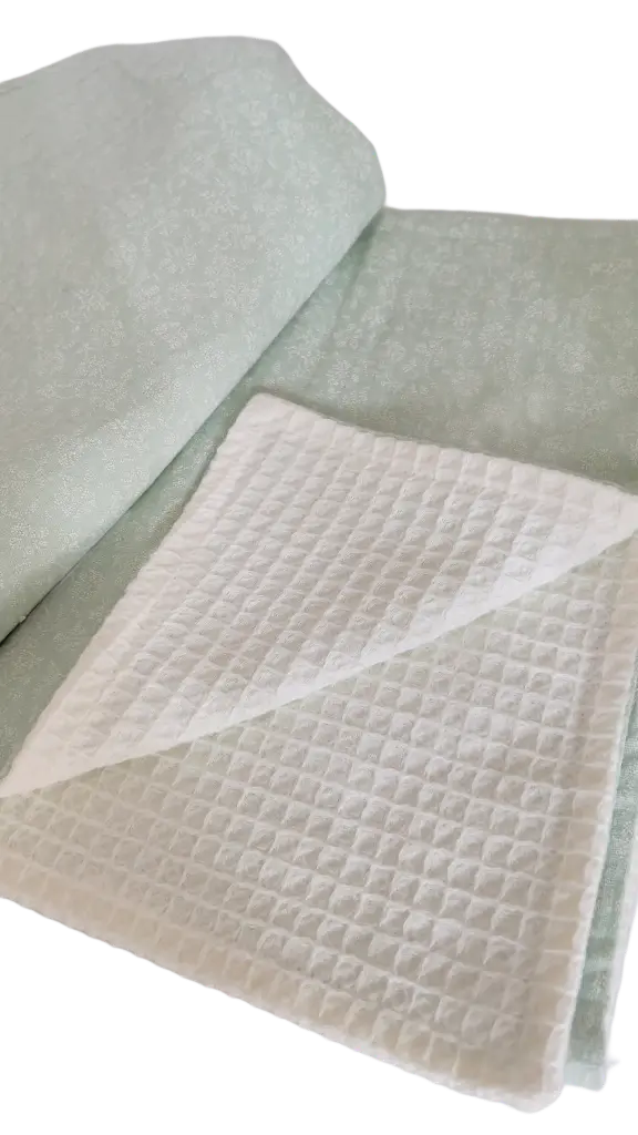 Arrullo liso Waffle mint