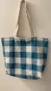 Tote bag Vichy Azul 