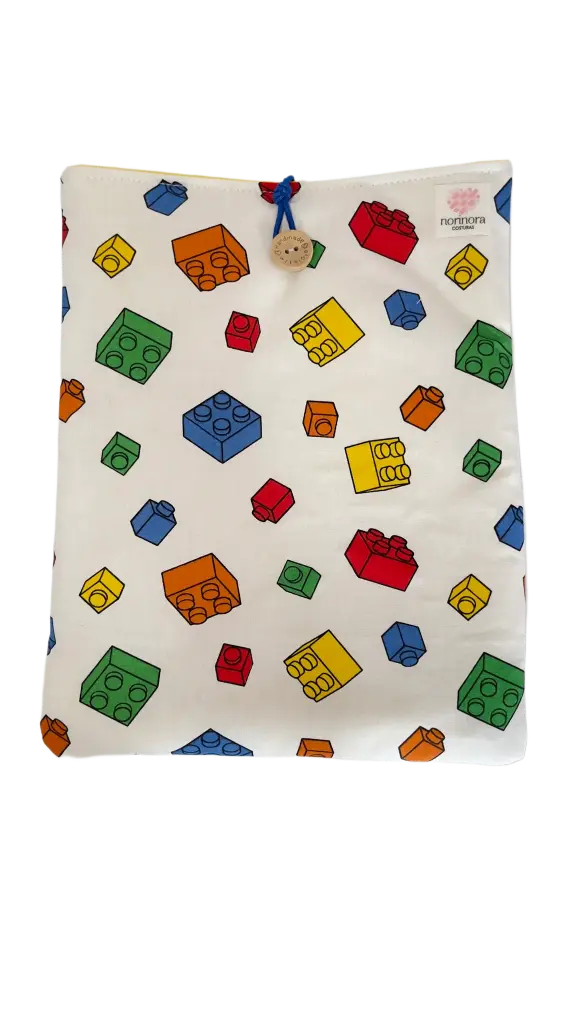 Funda de libro o tablet de lego