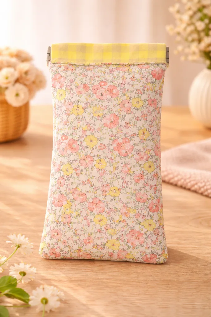 Funda de gafas amarilla "Liberty London" (Sin personalización, Sin personalizacion)