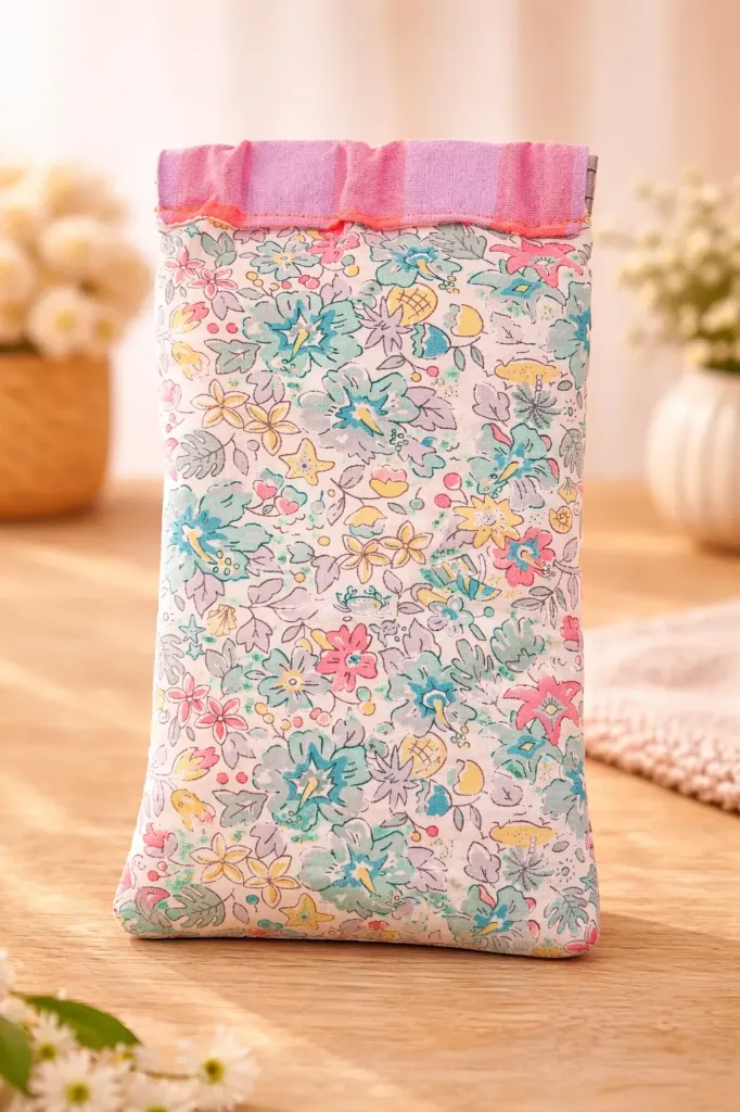 Funda de gafas coral "Liberty London" (Sin personalización, Sin personalizacion)