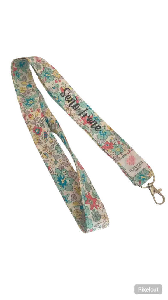 Lanyard tela  (Sin personalización, Sin vinilo, Sin bordado)